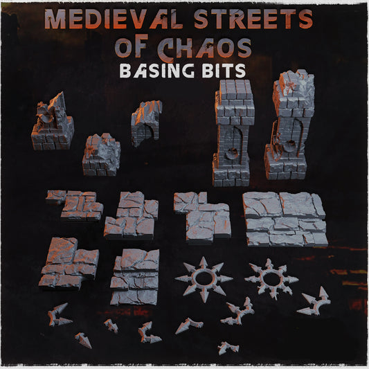 Medieval Streets of Chaos Miscellaneous Ruin Basing Bits