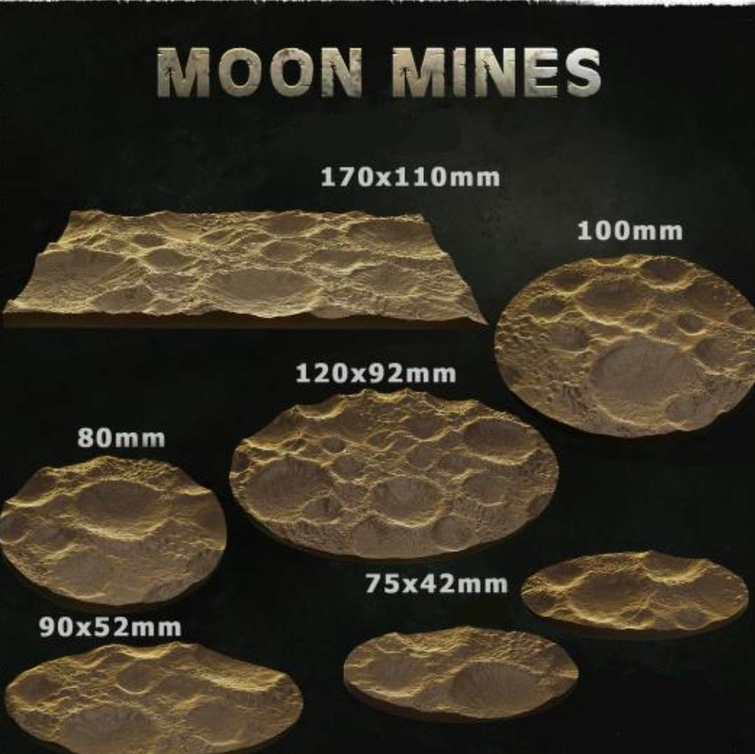 Toppers de base de mines lunaires